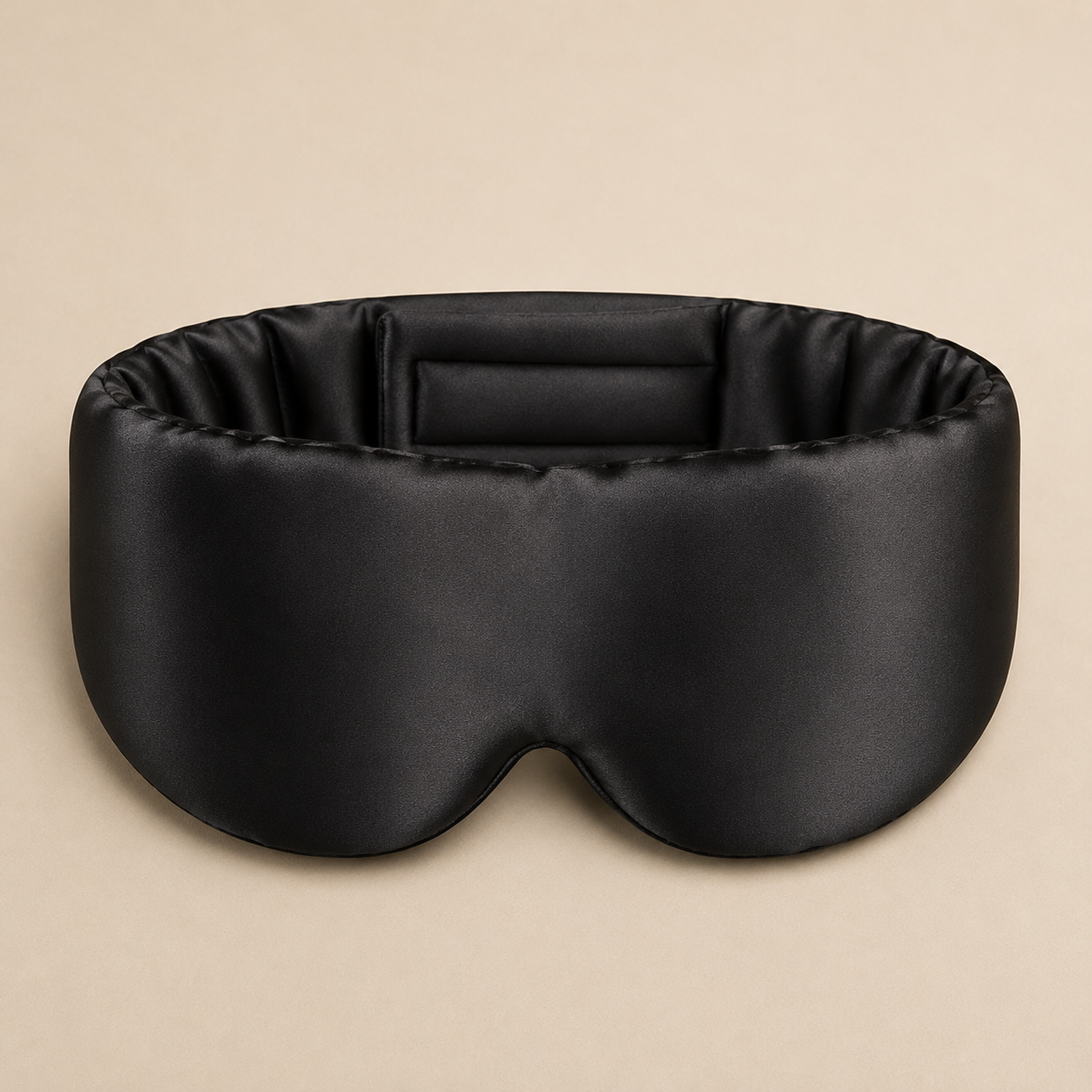 Mulberry Silk Eye Mask (Black)